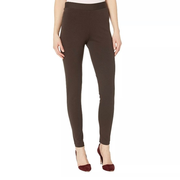Vince Ponte Knit Brown Leggings Medium 